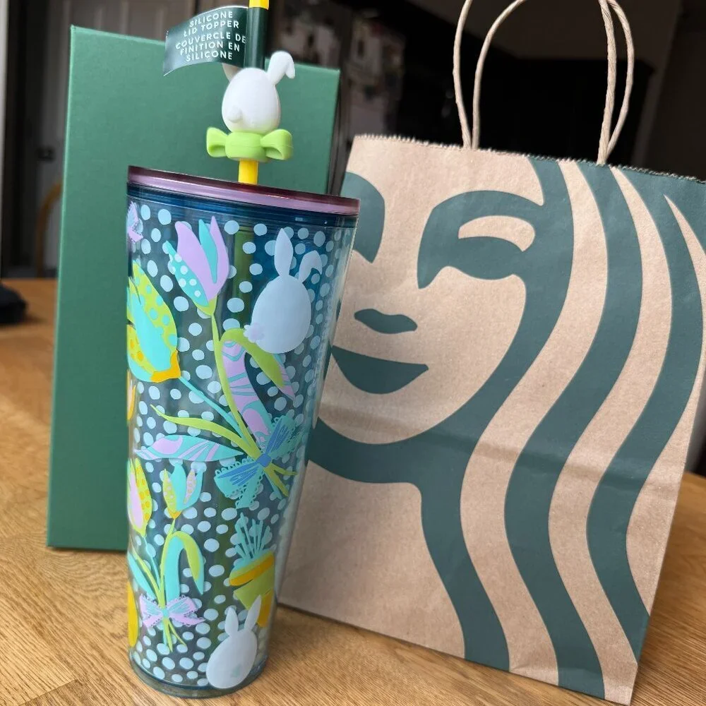 Starbucks Easter 2025 Venti Tumbler 24oz Iced NWT